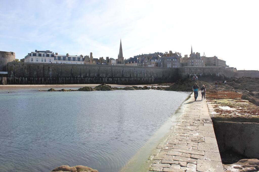 Escapade Romantique Et Gourmande-St Malo, Mer 150M Saint-Malo Eksteriør bilde